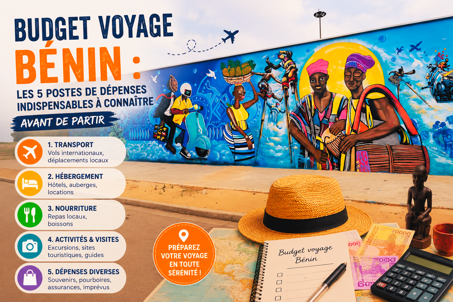 budget voyage Bénin - Toffa Travels