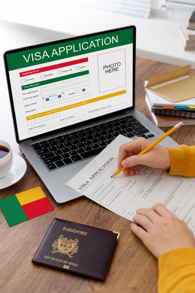 Démarche à suivre étape par étape pour obtenir visa Bénin depuis l'Europe